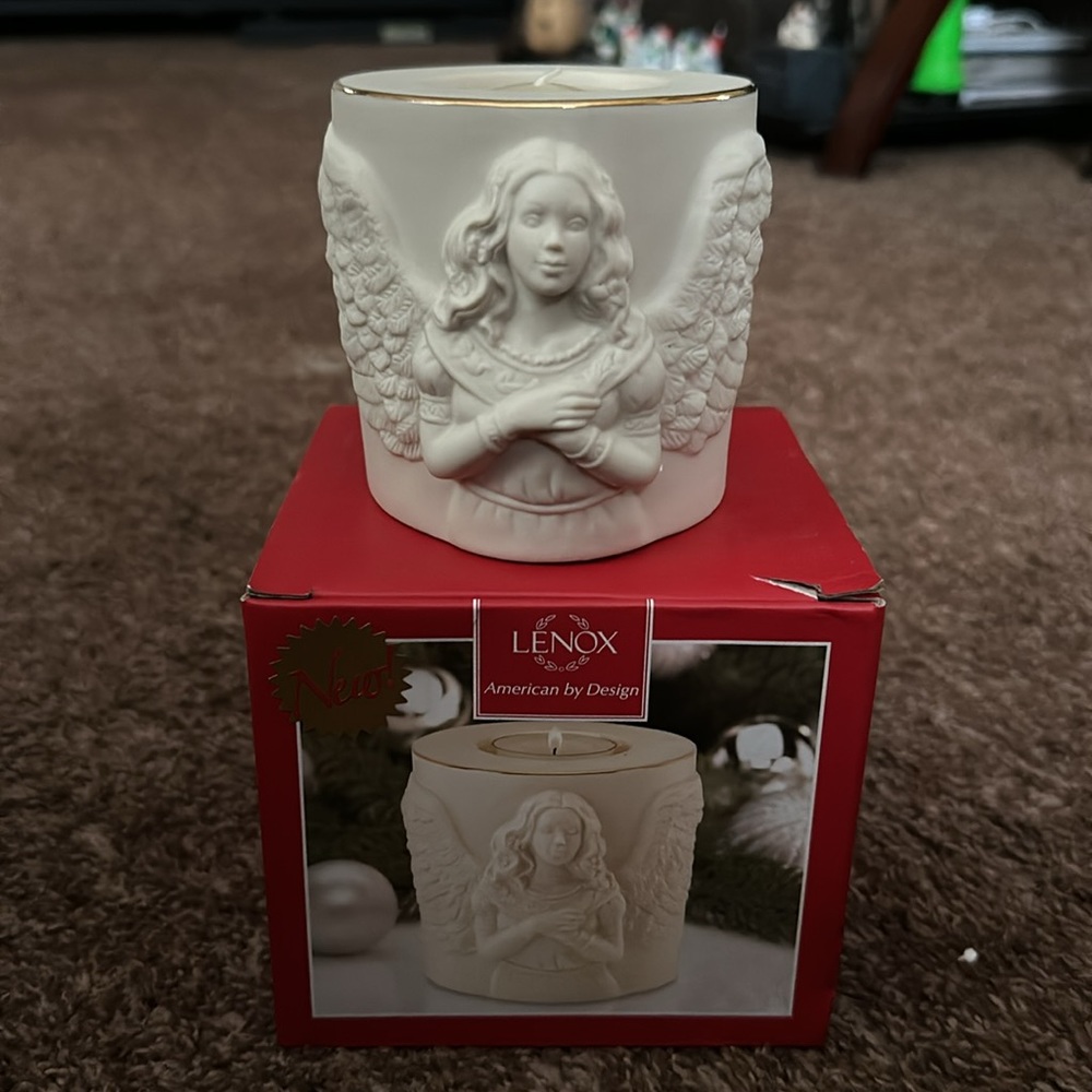 Lenox Radiant Light Angel Votive